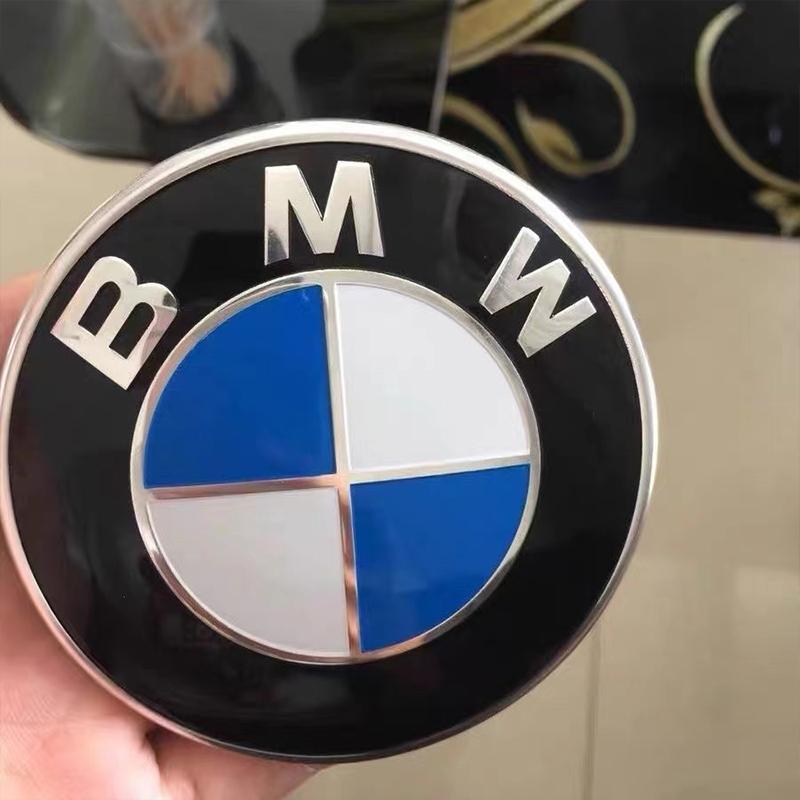 1Pcs 45/74/82mm Auto Car Styling Emblem Badge Front Rear Trunk Logo Sticker For BMW M2 M3 E46 E39 E38 E90 E60 F10 F30 Z3 X3 X5