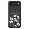 For iPhone 17 Air Case Sketch Flowers Pattern Printing Straight Edge TPU Phone Back Cover
