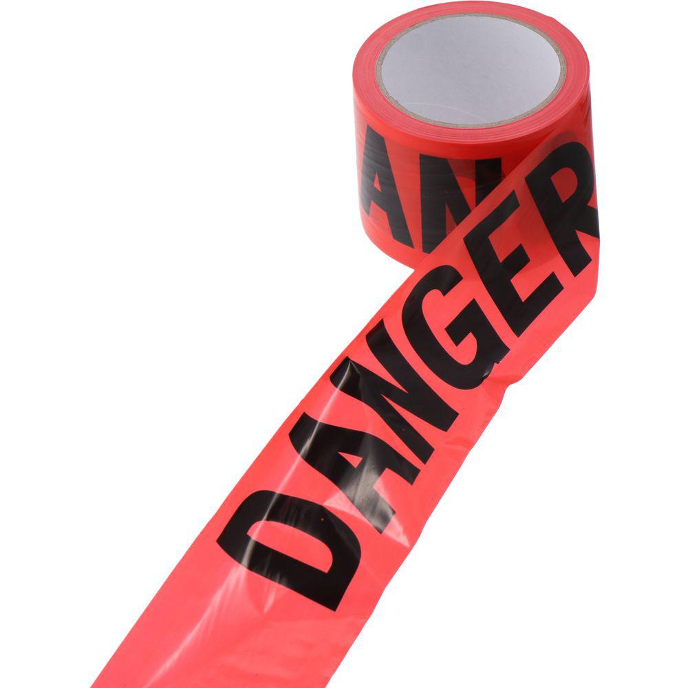 Non-Adhesive Caution Barrier Tape 7.5cm*100M Safety Warning Tape Danger Construction