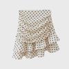 2021 Autumn Women's High Waist Irregular Polka Dot Zipper Skirt