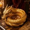 3D-печатный лоток-хранилище для дракона, Декоративная миска-подставка для колец, ключей, монет, украшений, Настольный органайзер для домашнего офиса