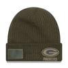 Bonnet - Green Bay Packers - SALUTE TO SERVICE - Doublé Polaire - Taille Unique - Hiver