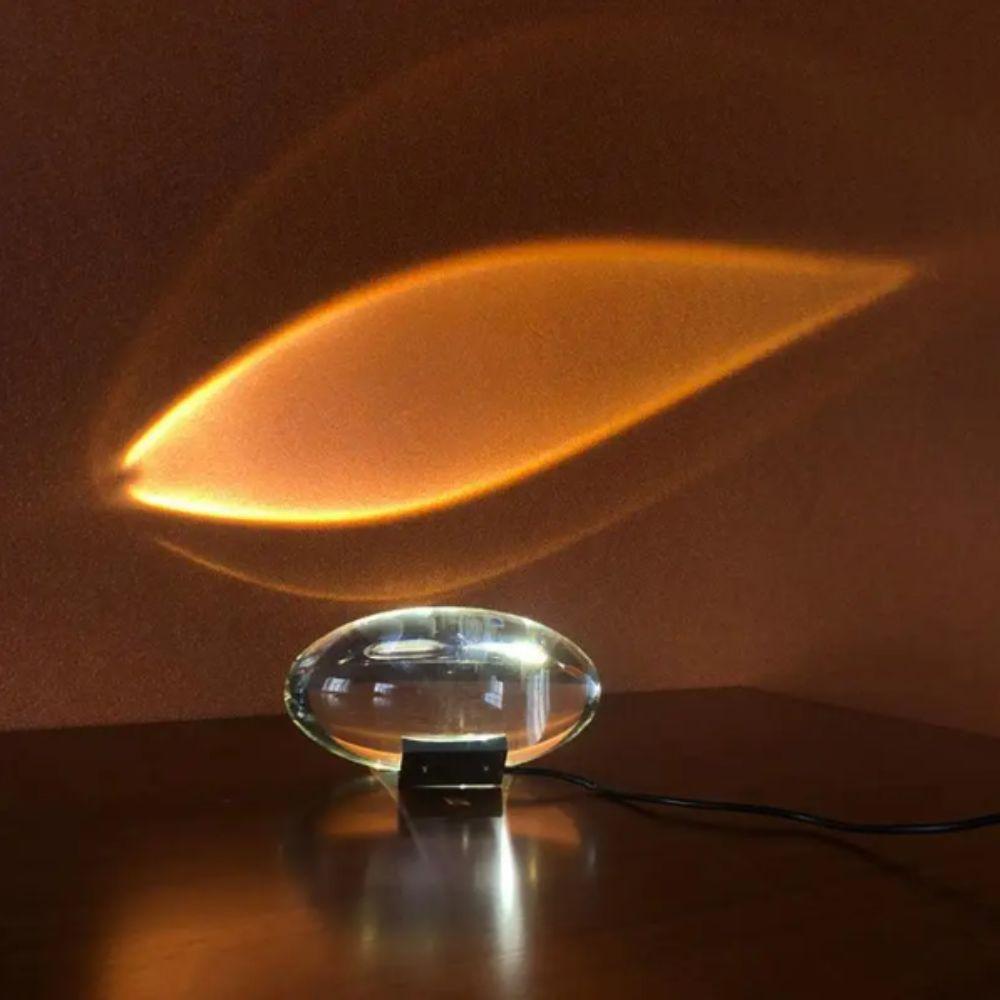 Rainbow Atmosphere Crystal Desk Lamp High-End Design Night Lamp Led Crystal Lamp Bedroom Decor