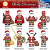 TopLovely Minifigures Super Hero Christmas Series Mini Toys Figures Collection Batman Ironman Superman Deadpool Thanos WM6104