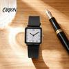 Квадратные часы с кварцевым механизмом для женщин, Повседневные наручные часы с силиконовым ремешком, Точные легкие наручные часы, Модный аксессуар, Точный