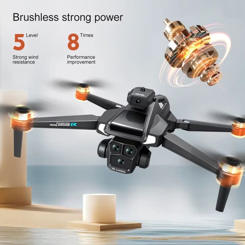 Новый M22 MAX Drone 4K Screen RC Professional HD Dual Camera Brushless Obvelotriennie Aerial Photography Складной квадрокоптер Игрушка в подарок