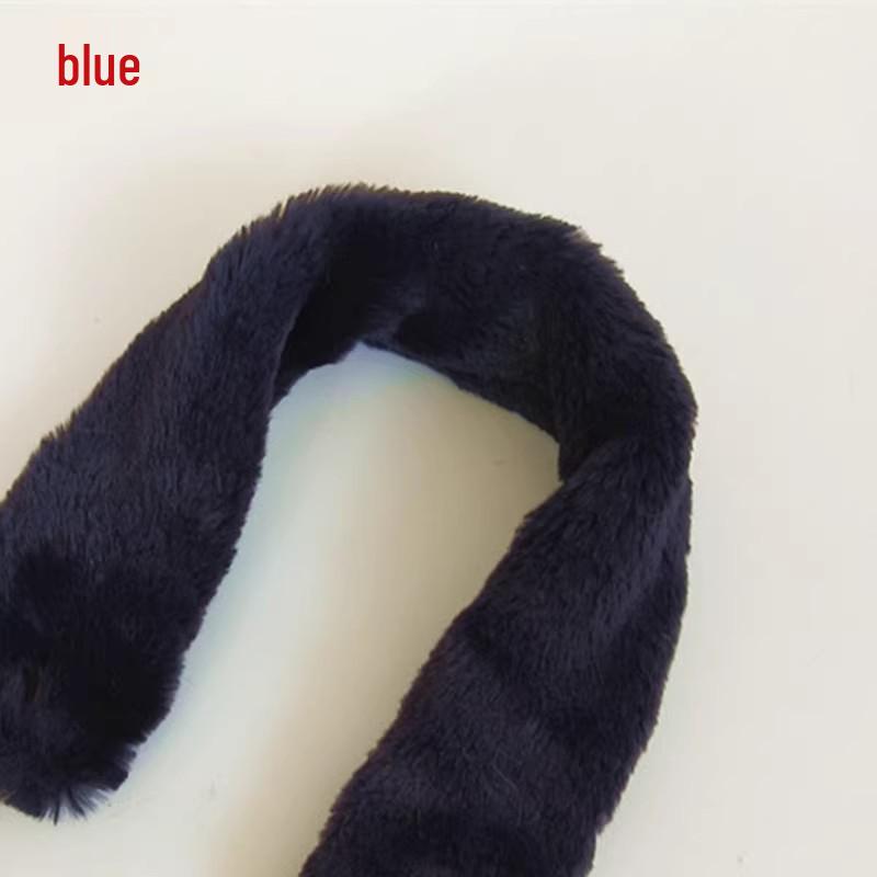 Женский плюшевый широкий меховой плечевой ремень для сумок - Универсальная замена для сумок через плечо и на одно плечо