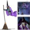 6 FT Animated Hovering Witch Animatronics Halloween Hovering Witch Decorations  House Decor