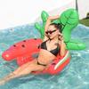New Inflatable Pineapple Floating Drainage Upper Recliner Sofa Foldable Backrest Thickened Adult Recliner Sofa