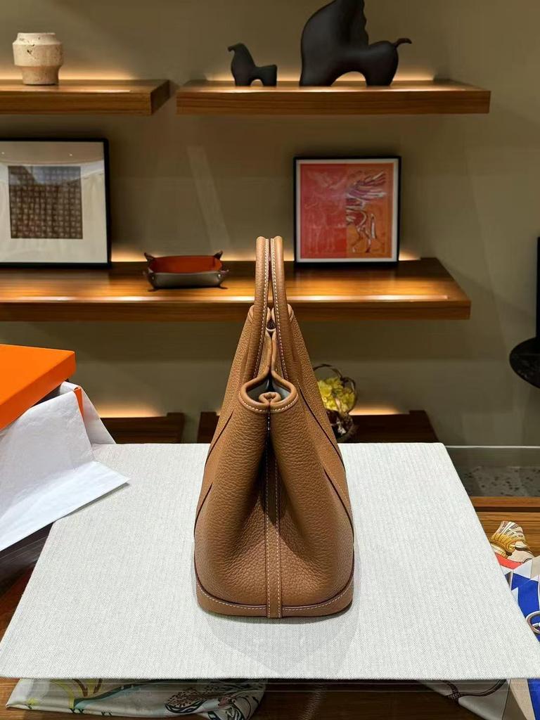 Садовая сумка-тоут из коровьей кожи 30 см - Универсальная ручная и наплечная сумка-мессенджер 2024