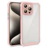 For iPhone 13 Pro Case Acrylic+TPU Reinforced Corners Protective Cover with Lens Film