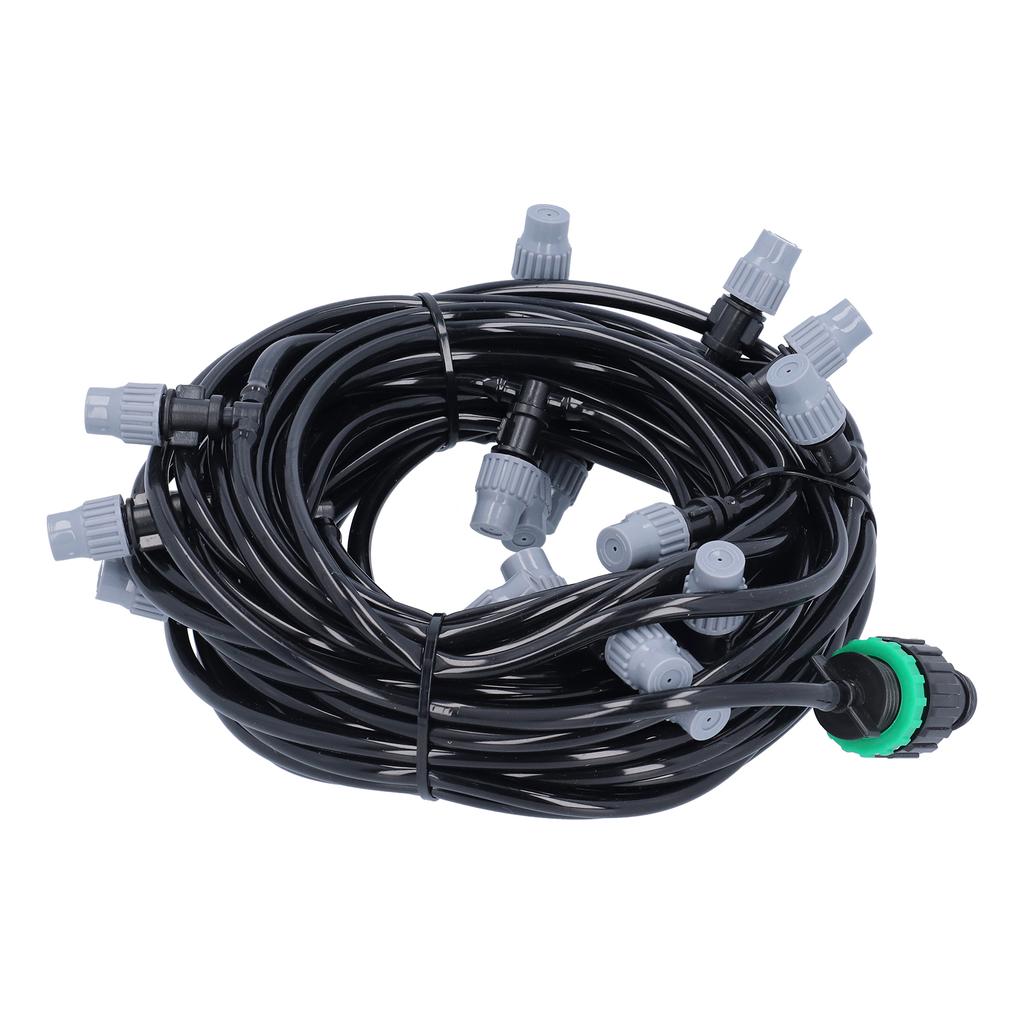 15 м / 49,2 фута 4/7 система ирригационных труб с 20 распылительными головками для садового сельского хозяйства