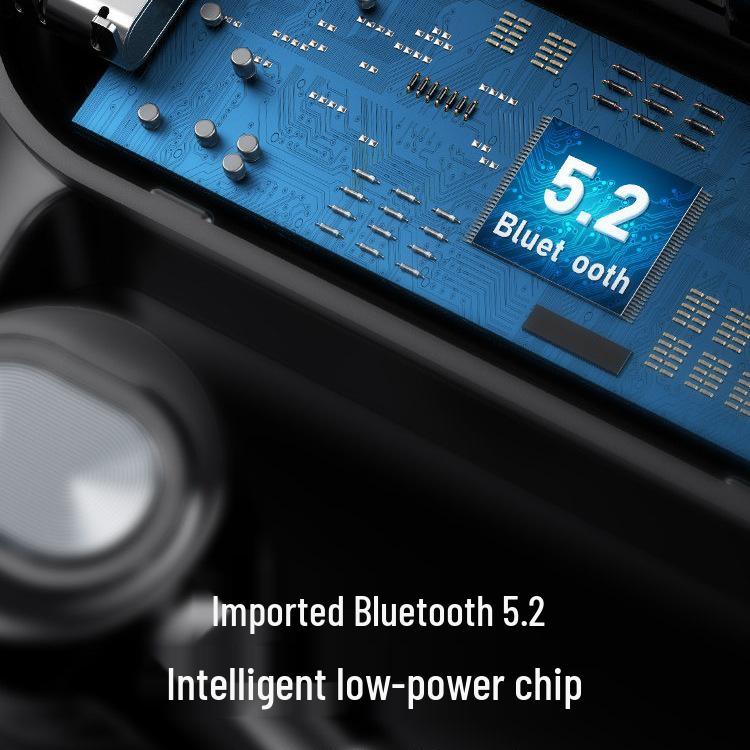 2025 Bluetooth Earphone: Long Battery Life, Wireless Single Ear Hook, HD Call for Drivers