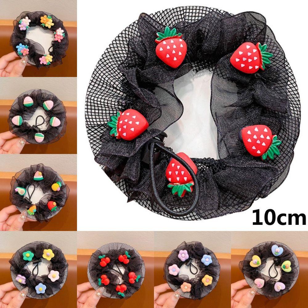 Модный головной убор балетная сетка для волос корейский стиль для девочек чехол для пучка снуд эластичная сетка для волос для детей