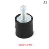 M3 M4 M5 M6 M8 Rubber Shock Absorber Anti Vibration Isolator Mounts Bobbins