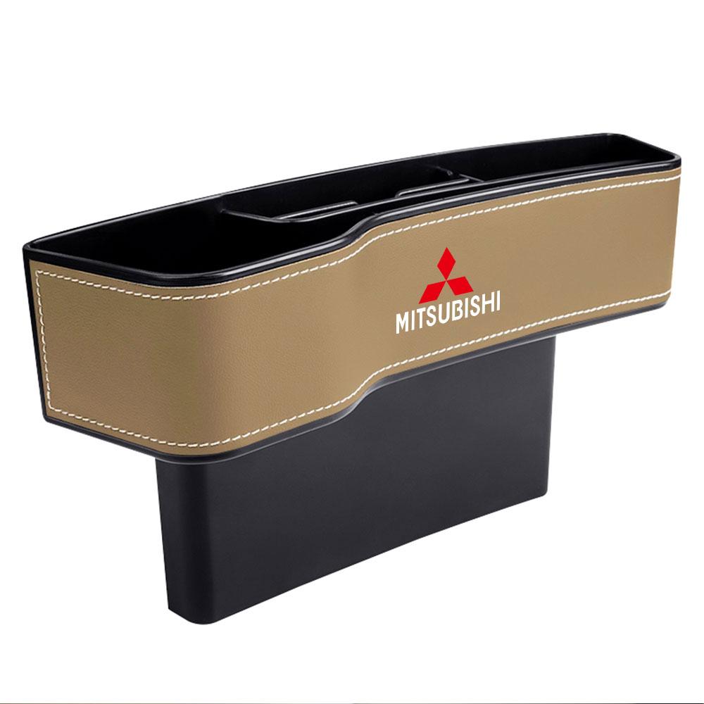 cyzghp1 Car Seat Organizer Gap Slit Filler Holder Seat Crevice Storage Box For Mitsubishi Asx Lancer L200 Pajero Attrage Xpander Mirage