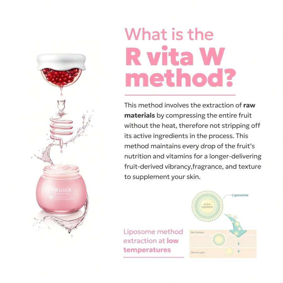 FRUDIA Pomegranate Nutri-Moisturizing Face Cream 55g, Korean Face Moisturizer W/63% Pomegranate Extract, BL-FILL UP & Vegan Collagen For Anti-Aging