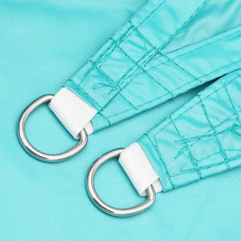 3x3x3 м водонепроницаемый устойчивый к УФ-излучению треугольный солнцезащитный парус для сада, бассейна или двора