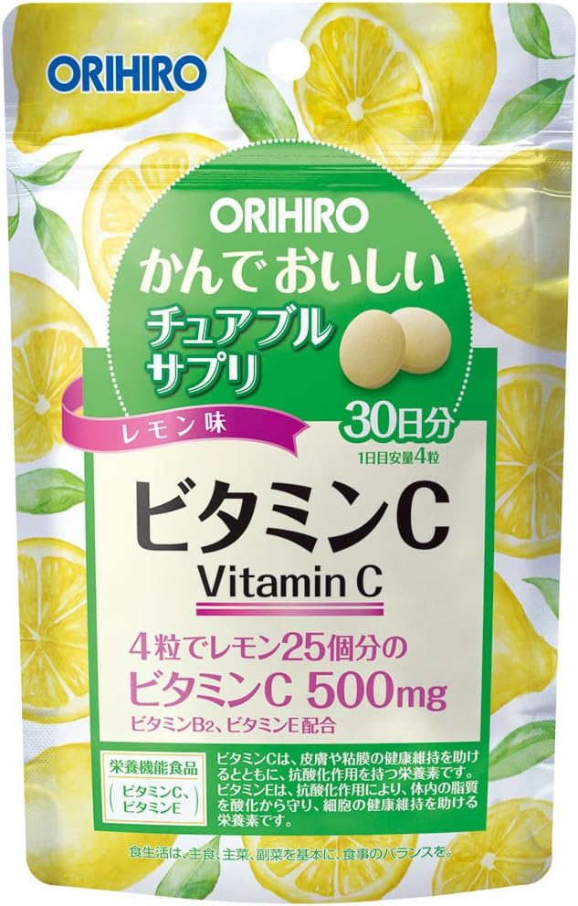 Orihiro Chewable Supplement Vitamin C 120 Tablets S1923