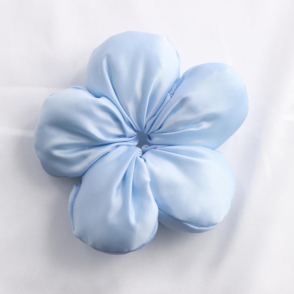 Корейские креативные преувеличенные цветочные резинки для волос головной убор для женщин и девочек модный дизайн эластичные резинки для волос милые аксессуары для волос