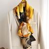 Big Fish Begonia Silk Square Scarf Mulberry Silk Scarf Women'S Spring And Autumn Mom Silk Scarf Shawl Gift Plain Crepe Satin