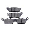 Motorcycle Parts Front/Rear Brake Pads Motobike Brake Disks Fit For Honda CB250F ABS 2014-2017 CBR250R Non-abs 2011-2017