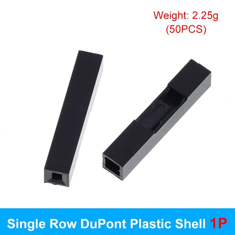 50/100 шт. Для пластикового корпуса Dupont 2,54 мм Однорядный Для разъема Dupont 1P/2P/3P/4P/5P/6P/7P/8P/9P/10P 2*4 контакта/2*5 контактов Корпус