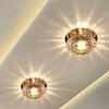 Aisle Flush LED Ceiling Lamp Living Room Crystal Corridor Aisle Lights LED Ceiling Lights
