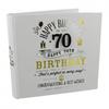 Signography Birthday Boy Photo Album 4 X 6 - 70th