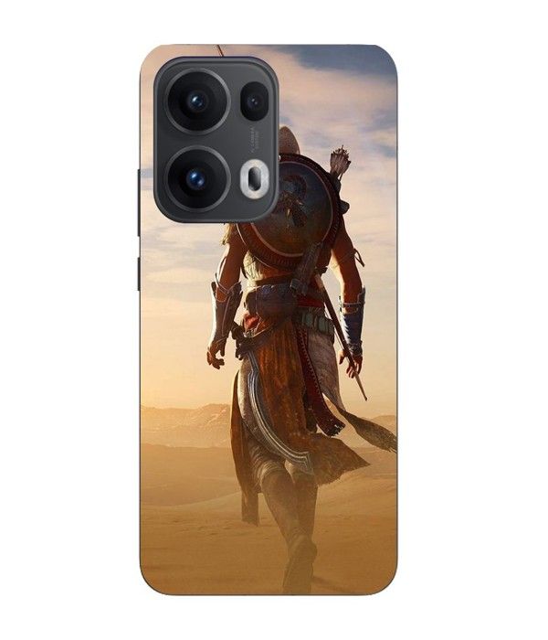 Coque Maniacase Pour Oppo Reno 13 Pro 5G assassin's creed soldat dos