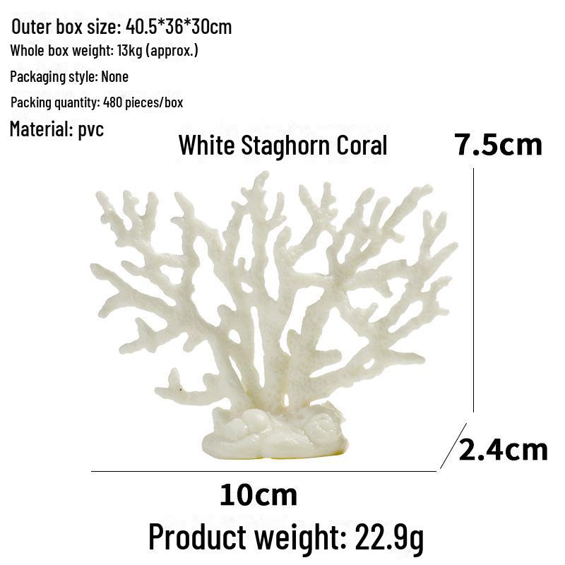Small Soft Coral Fish Tank Ornament - Aquarium Landscaping Decoration