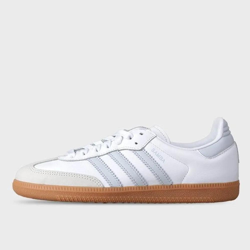 [adidas] Samba OG Cloud White Halo Blue Women's Sneakers IE0877