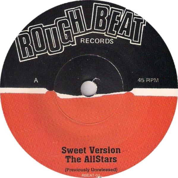 7-дюймовая пластинка ALLSTARS RAMRAMGOGOSOUND Sweet Version Pep77 RB001 Rough Beat Reco UK SoulFunk Б/у