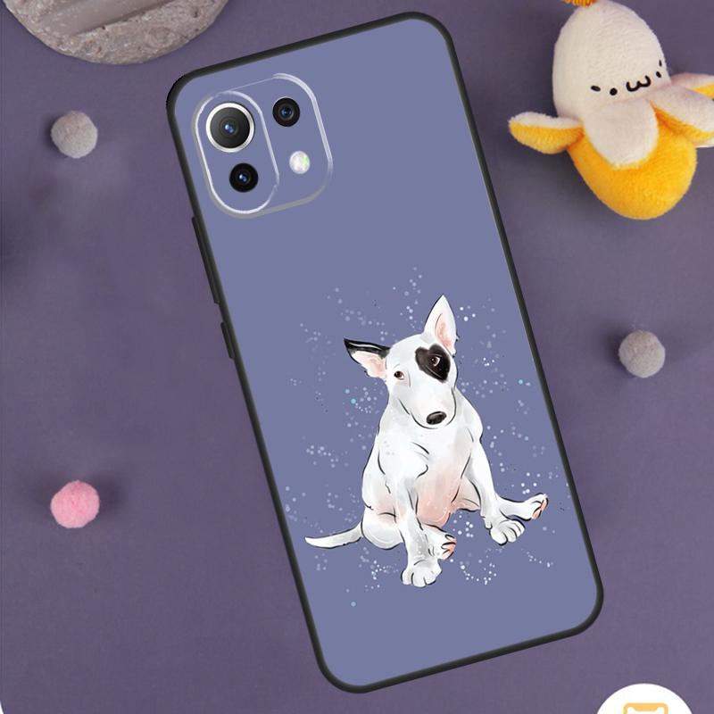 Чехол для собаки Английский Бультерьер для Xiaomi 15 14 Ultra 13T 14T 15T 17 Pro Max POCO F8 Ultra X5 X6 X7 F5 F6 F7 Pro