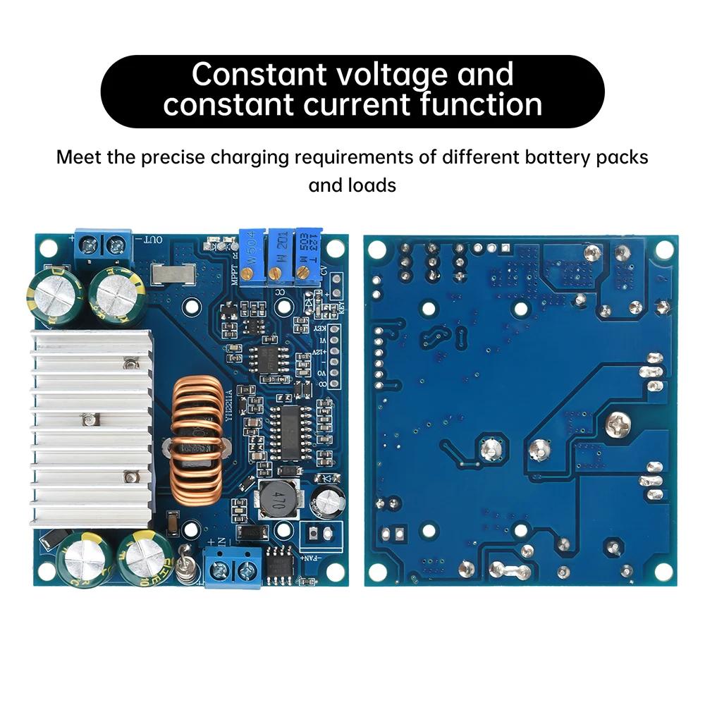 DC 9-11V 11A Adjustable Buck Module Solar MPPT Buck Charging Module Constant Voltage Constant Current Synchronous Rectification