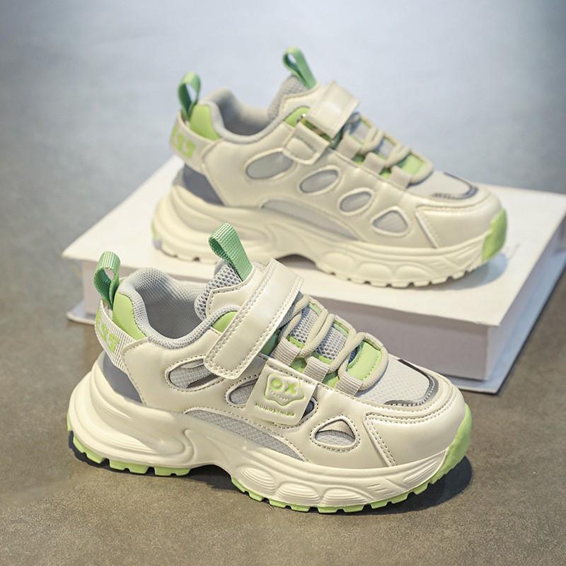 Youth style shoes Kids Running Shoes Boys Girls Lightweight Breathable Slip-On Sneakers With Non-Slip Rubber Sole