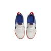 Nike Детские кроссовки Team Hustle D10 GS White Game Royal Summit-White Bright-Crimson Midnight-Navy CW6735-103