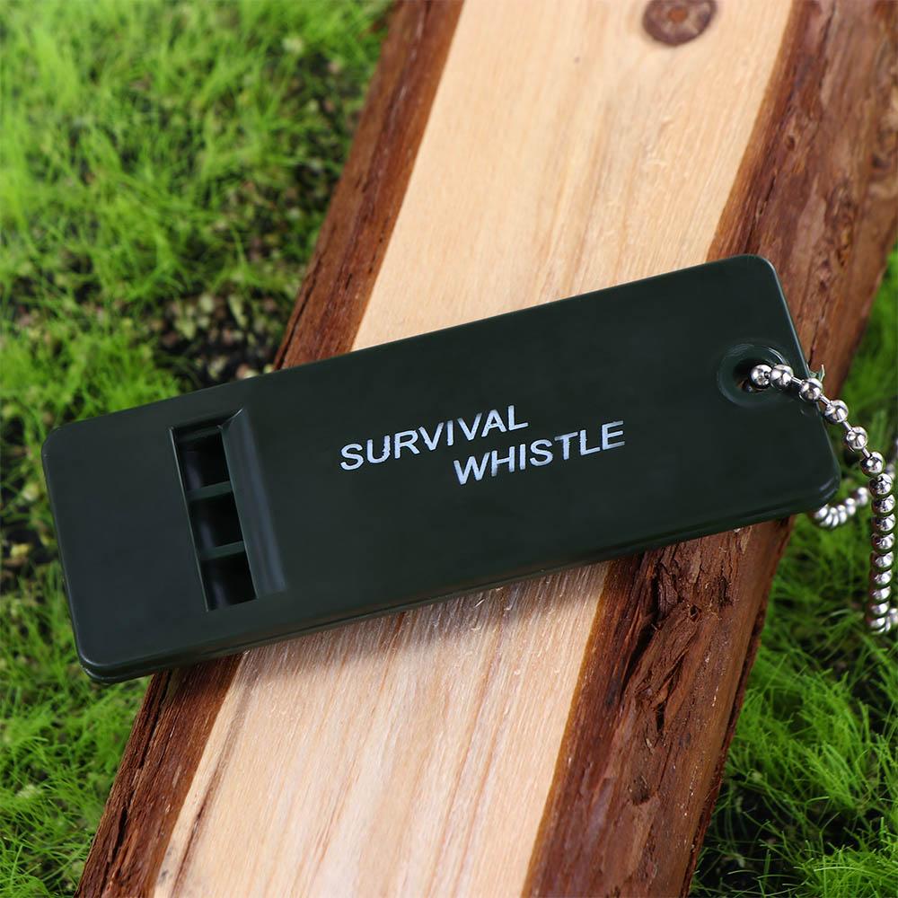 Rescue Whistle Outdoor Tool Survival Whistle 3-Frequency Whistle Emergency Whistle Survival Tool