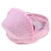 Lovely 11inch Silicone Simulation Newborn Baby Doll with Soft Basket Quilt