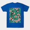 Unisex Fashion TShirt Chickadees In The Wild Rose Pink And Blue Print TShirt Plus Size S-5XL T-Shirt 100%Cotton Tops O Neck Short Sleeve Tees