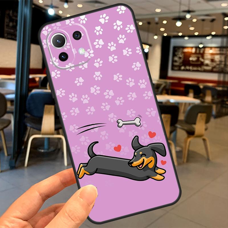 Чехол DACHSHUND для Xiaomi 13 14 15 Ultra 11T 12T 13T 14T Pro POCO X7 Pro X3 X5 X6 F5 F6 M6 Pro Coque
