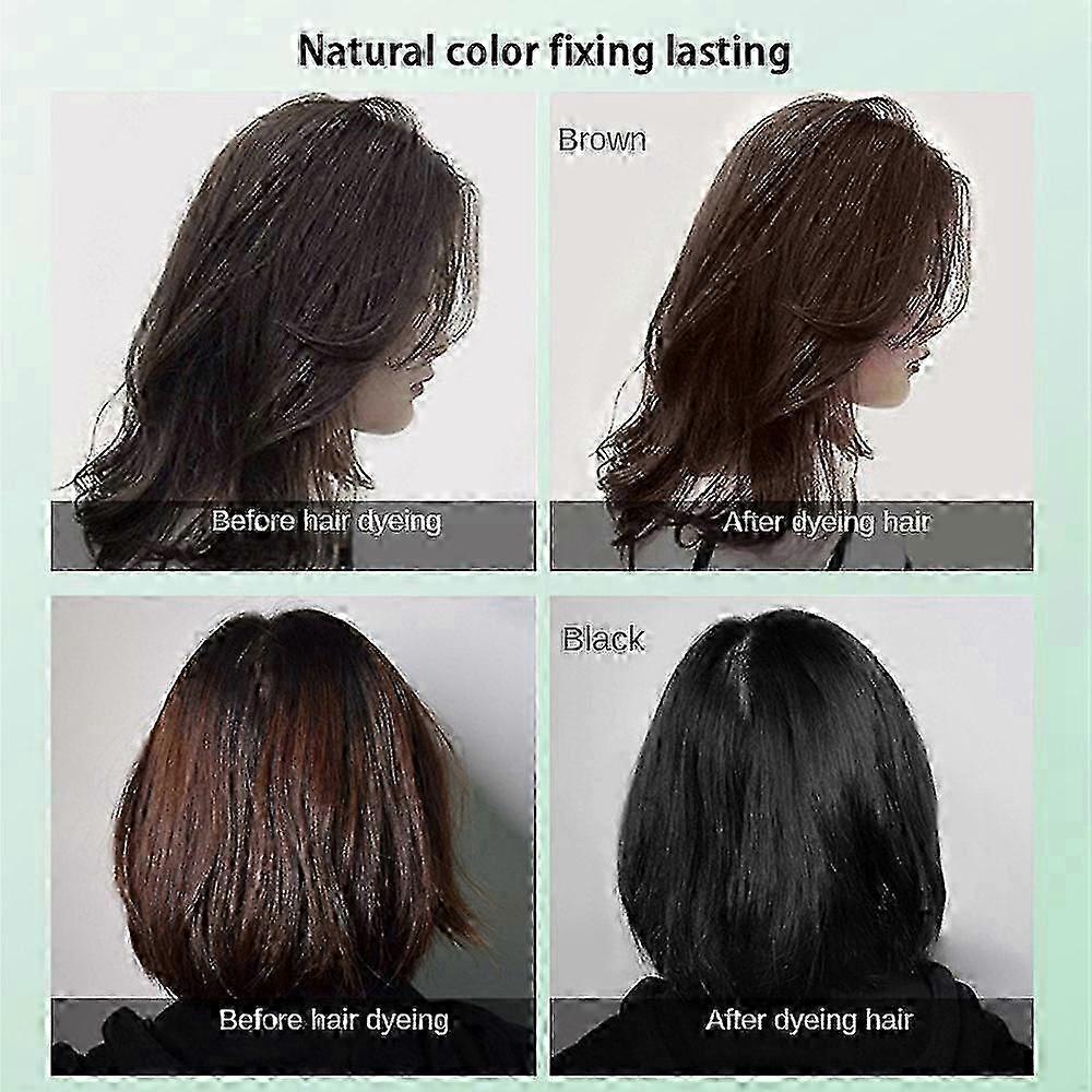 Natural Plant Bubble Hair Dye for Men & Women - 4 Color Options for Happy Hair Cream