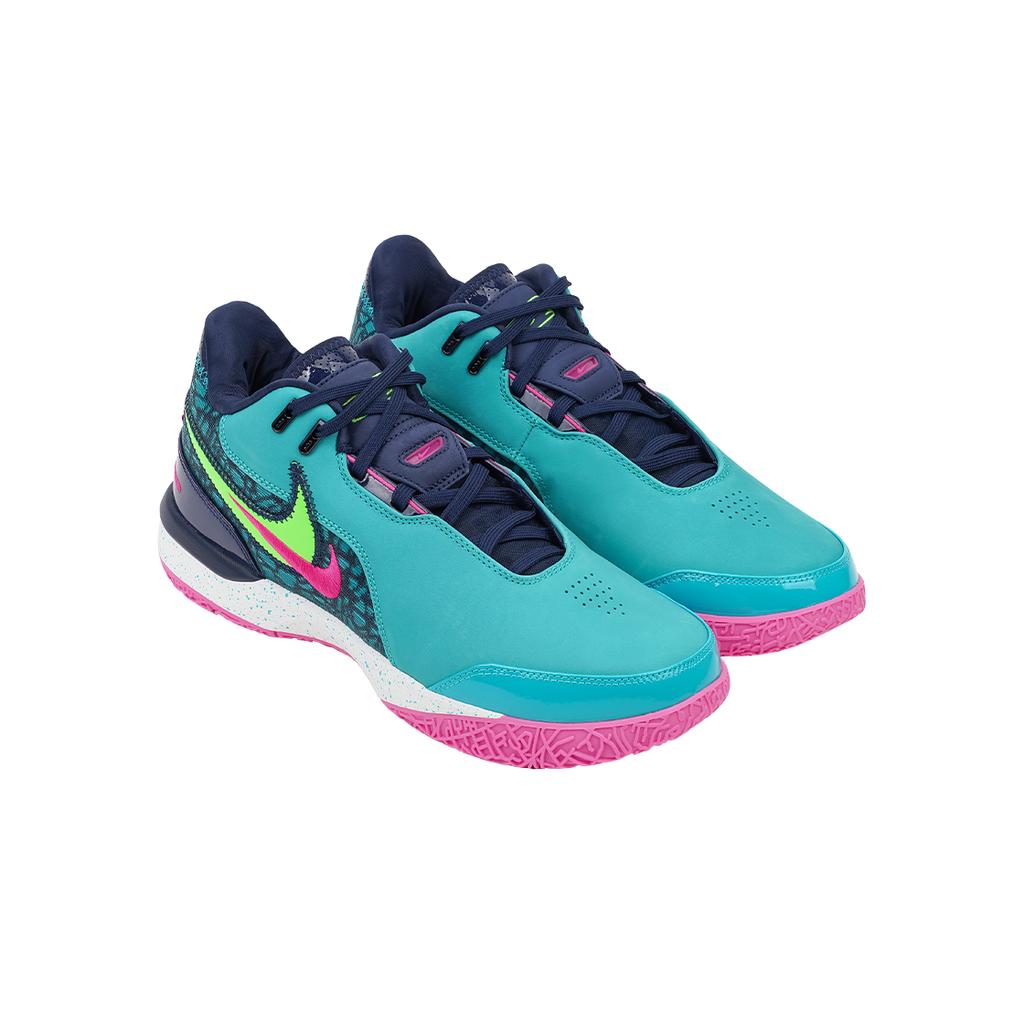Nike Zoom LeBron NXXT Gen AMPD EP South Beach Мужские кроссовки Teal Dusty-Cactus Green-Strike FJ1567-300