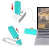 Светодиодный светильник для чтения книг, регулируемая яркость, USB перезаряжаемый светильник для защиты глаз, портативный светильник-закладка