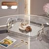 silver edge transparent grey - medium