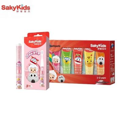 Набор для ухода за полостью рта Shuke Kids: Зубная щетка и зубная паста