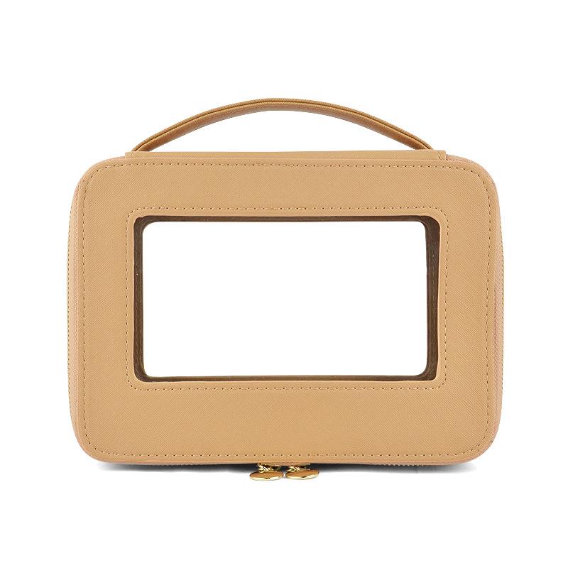 Роскошная прозрачная дорожная косметичка - высококачественный органайзер для косметики из ПВХ