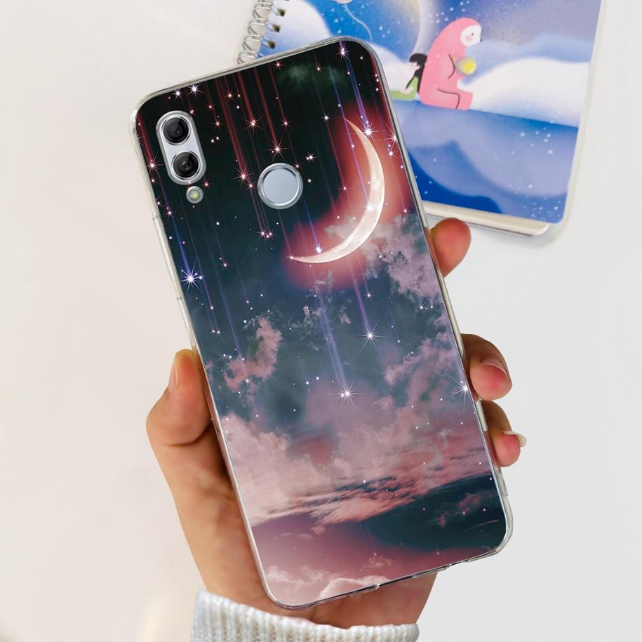 Чехол для Honor 10 Lite Honor 10i Ударопрочный чехол HRY-LX1T HRY-LX2 Стильный Цветочный Мягкий силикон Прозрачный ТПУ Funda Для Honor10 Capa