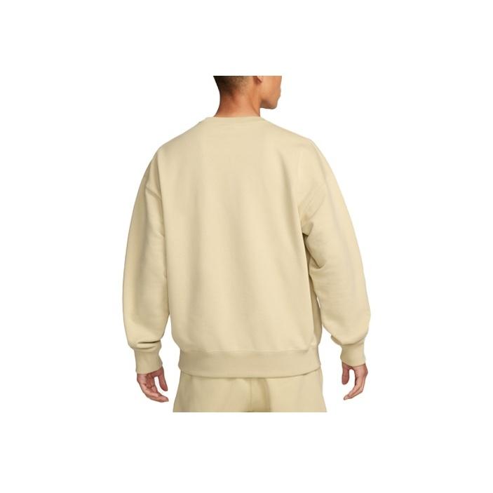 Nike Мужская толстовка с круглым вырезом Solo Swoosh, топы Team-Gold DX0812-783