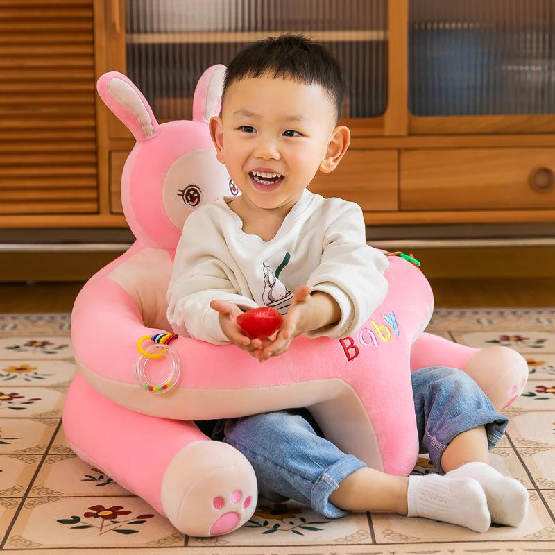 Cartoon, Hug The Baby, Learn To Sit On The Chair, Baby Soothing, Learn To Sit On The Sofa Chair, Comfortable Early Education, Sitting Posture Practice